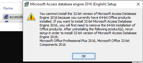 ارور هنگام نصب